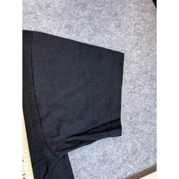 Vintage 90s McDonalds Employee Uniform Company Work Shirt Mens Large Black Retro - Picture 4 of 7